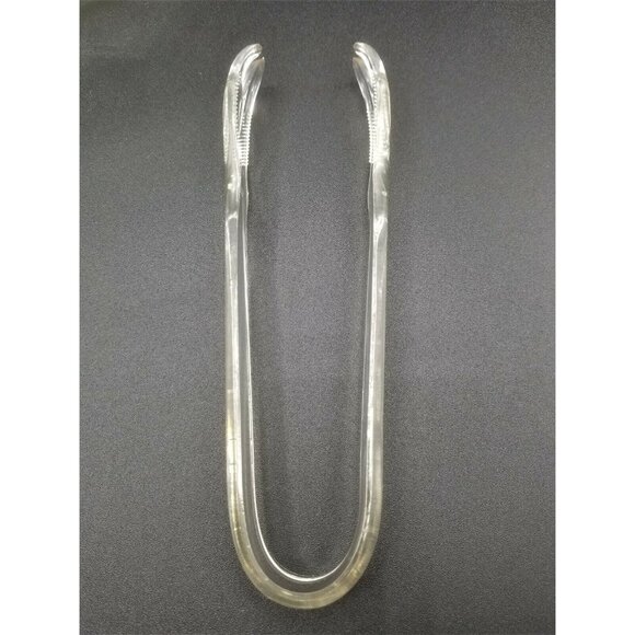 Princess House Heritage Pattern Glass Ice Bucket and Tongs - Picture 10 of 11